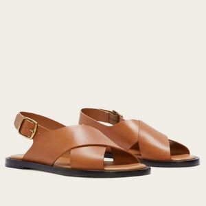 Everlane The City Crossover Sandal in Desert Tan, 10.5, NWOT Sold Out
